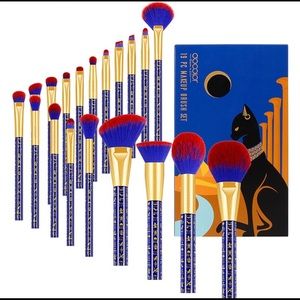 19 Piece Makeup Brush Set